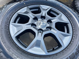 18" Lexus GX550 OEM 10544 wheels rims Land Cruiser Tundra Sequoia NEW FALKEN AT3 Texas Truck Tire