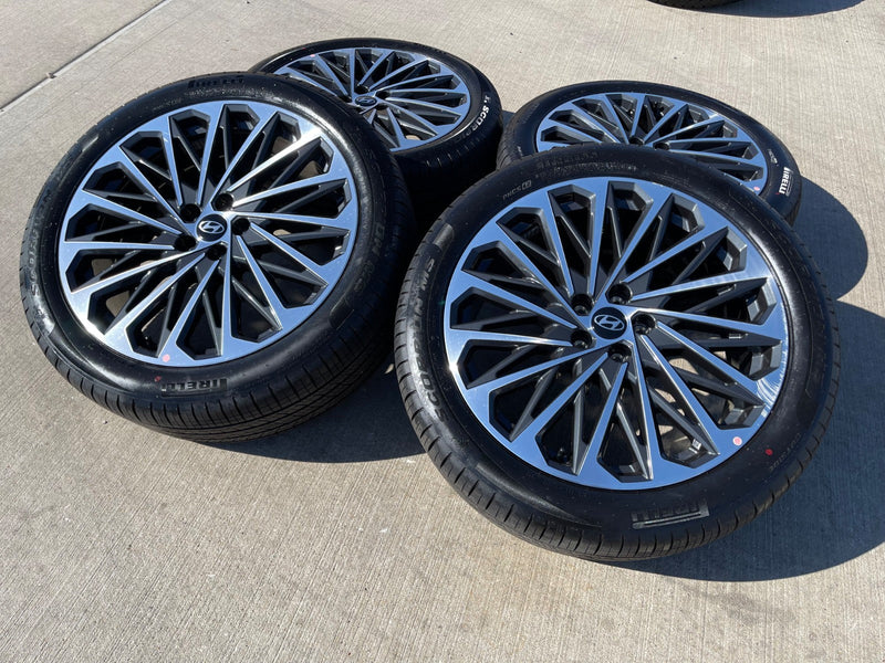 21" Hyundai Palisade Calligraphy OEM 94345 wheels rims 2025 2026 2027 PIRELLI Texas Truck Tire