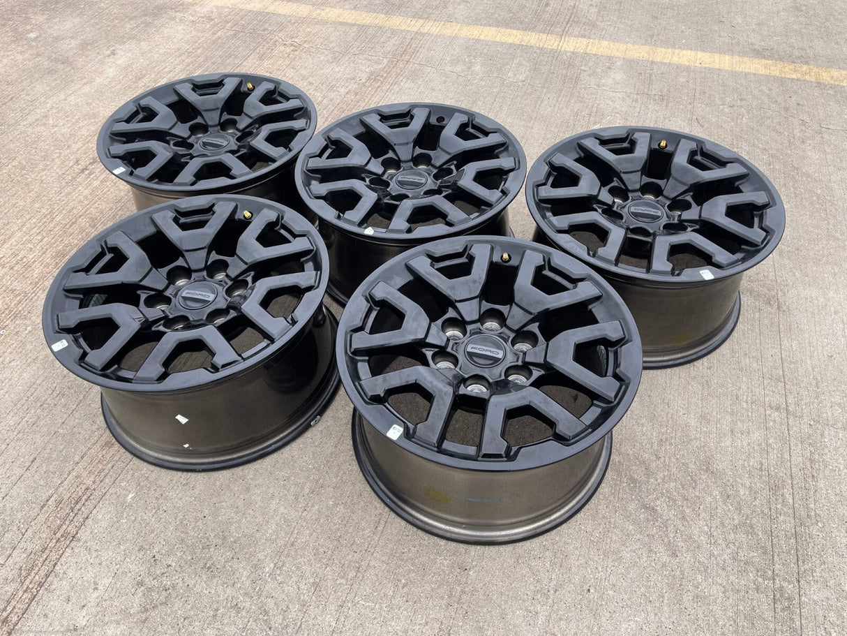 (5) 17" Ford F-150 Raptor OEM 10461 rims wheels 2022 2023 2024 2025 2026 NEW Texas Truck Tire