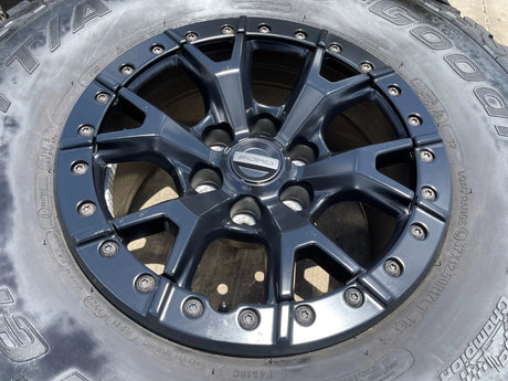17" Ford F-150 Raptor R OEM BEADLOCK 10460 rims wheels 37" tires BFG Texas Truck Tire
