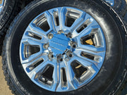 20" GMC Sierra Denali 2500 3500 OEM 5957 wheels rims tires 2023 2024 2025 2026 Texas Truck Tire