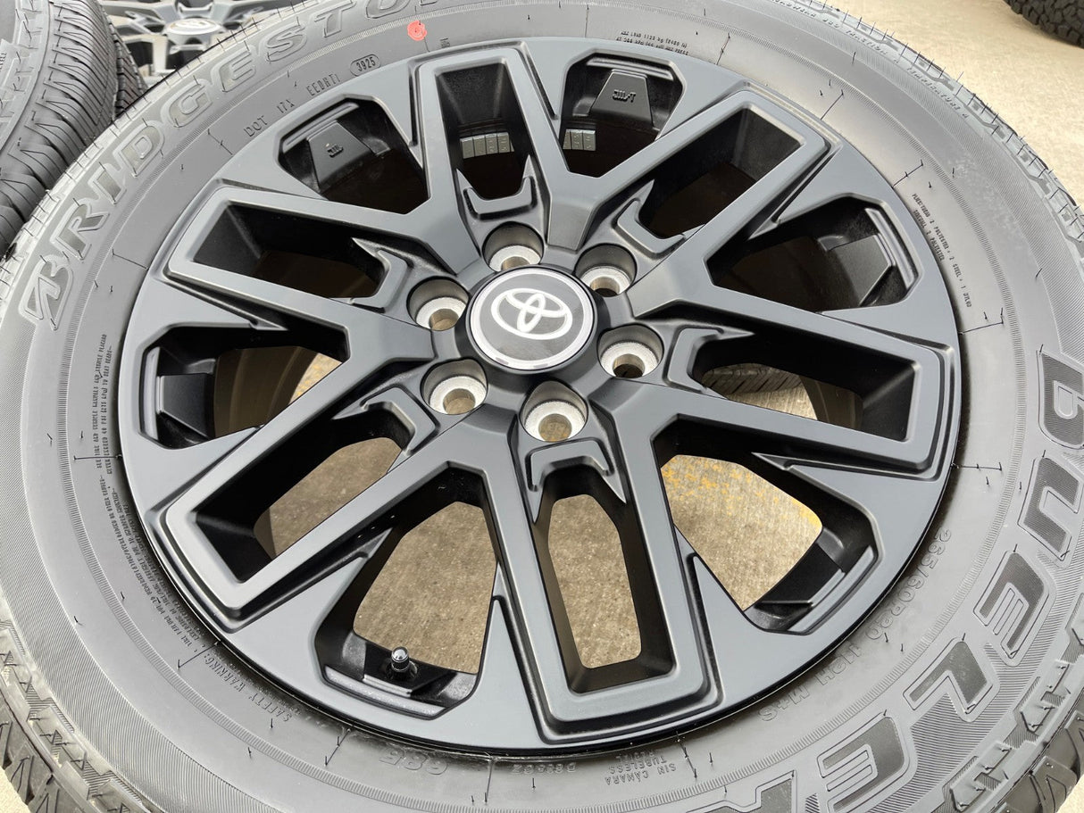 20" Toyota Tundra TRD OEM wheels rims TSS 75276 95295 Sequoia 2024 2025 2026 NEW Texas Truck Tire