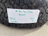 20" GMC Yukon Sierra Tahoe Silverado OEM 2120 14024 wheels rims BFG KO2 A/T 33" Texas Truck Tire