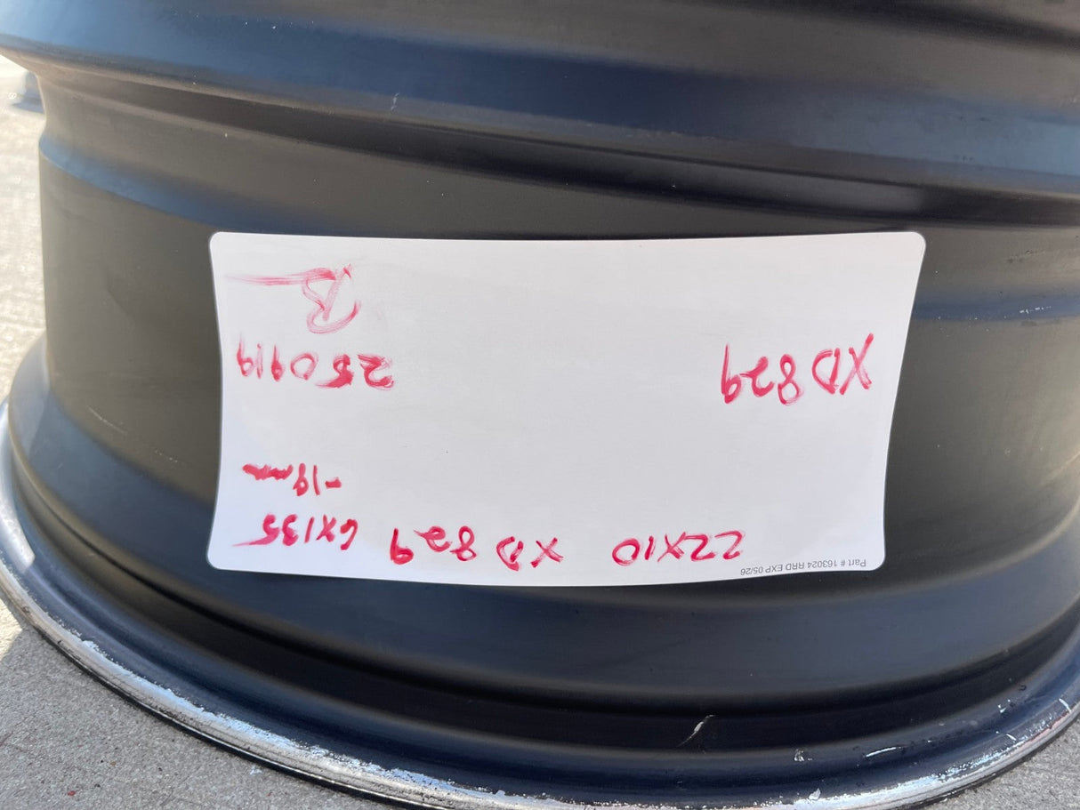 (1) 22x10 22" XD 829 Ford F-150 Expedition rim wheel -18 6x135 Texas Truck Tire