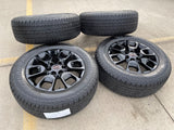20" Nissan Titan PRO-4X Armada OEM wheels rims tires 2024 2025 2026 NEW Texas Truck Tire