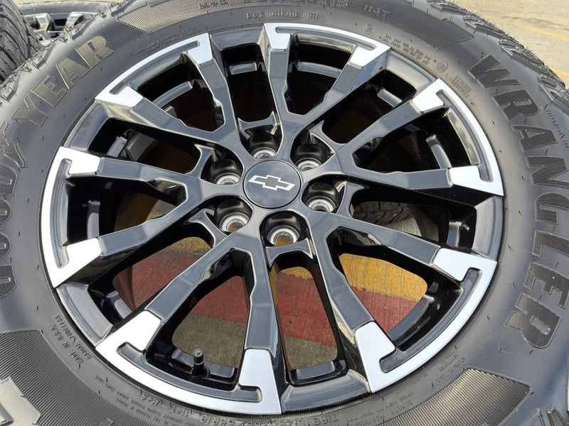 18" Chevy Traverse Blazer Z71 GMC Acadia OEM 14154 wheels rims 2025 2026 Texas Truck Tire