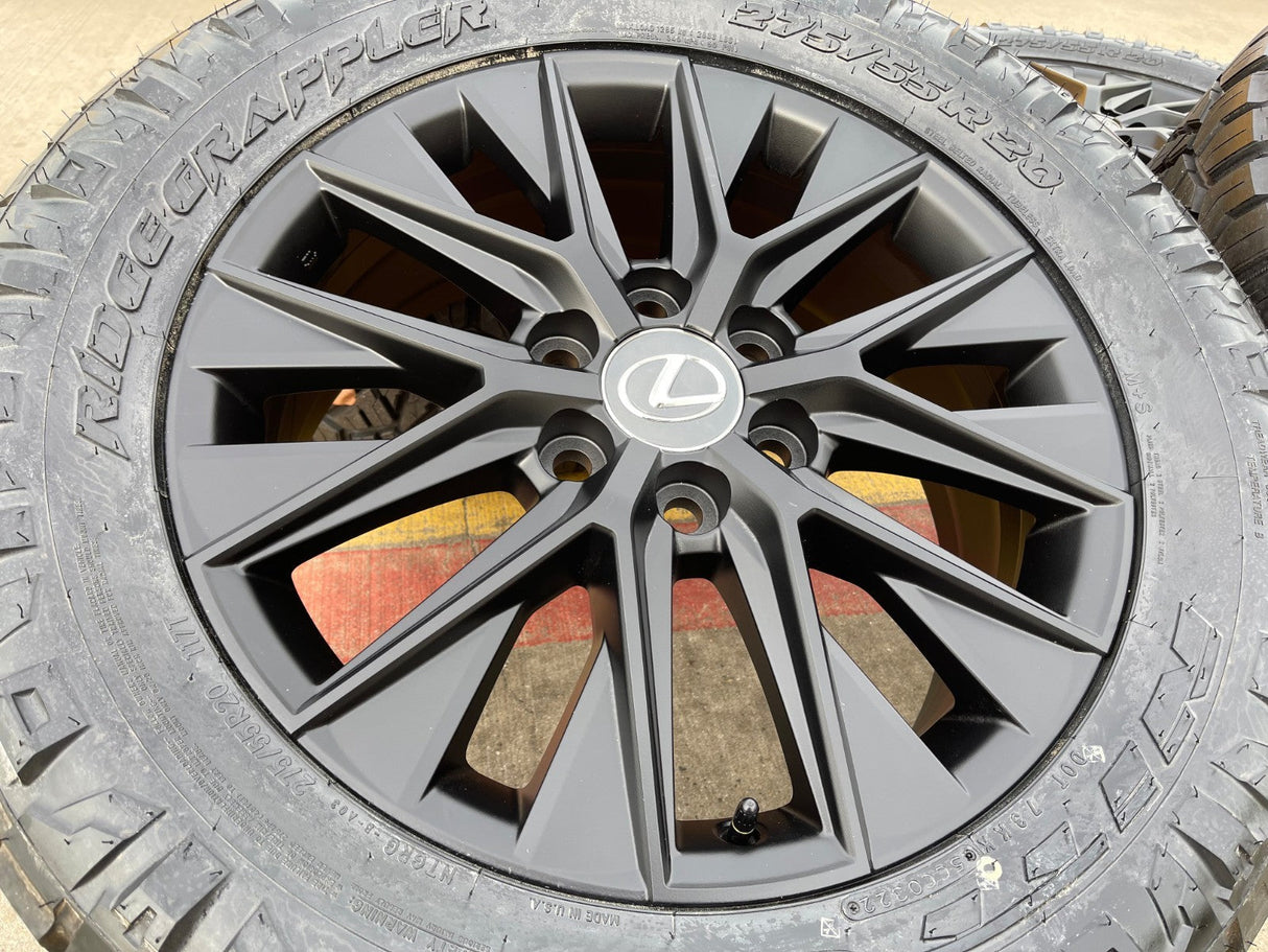 20" Toyota Land Cruiser Tundra OEM wheels rims 10545 Lexus GX550 LX600 NEW Texas Truck Tire