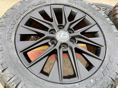 20" Toyota Land Cruiser Tundra OEM wheels rims 10545 Lexus GX550 LX600 NEW Texas Truck Tire