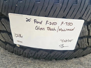 20" Ford F-250 F-350 OEM Lariat Platinum wheels rims 10486 tires 2024 2025 Texas Truck Tire