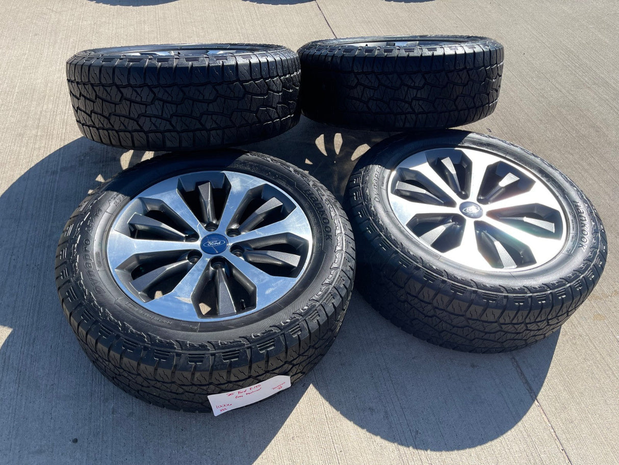 20" Ford F-150 LARIAT Limited OEM 10006 rims wheels Expedition HANKOOK Texas Truck Tire
