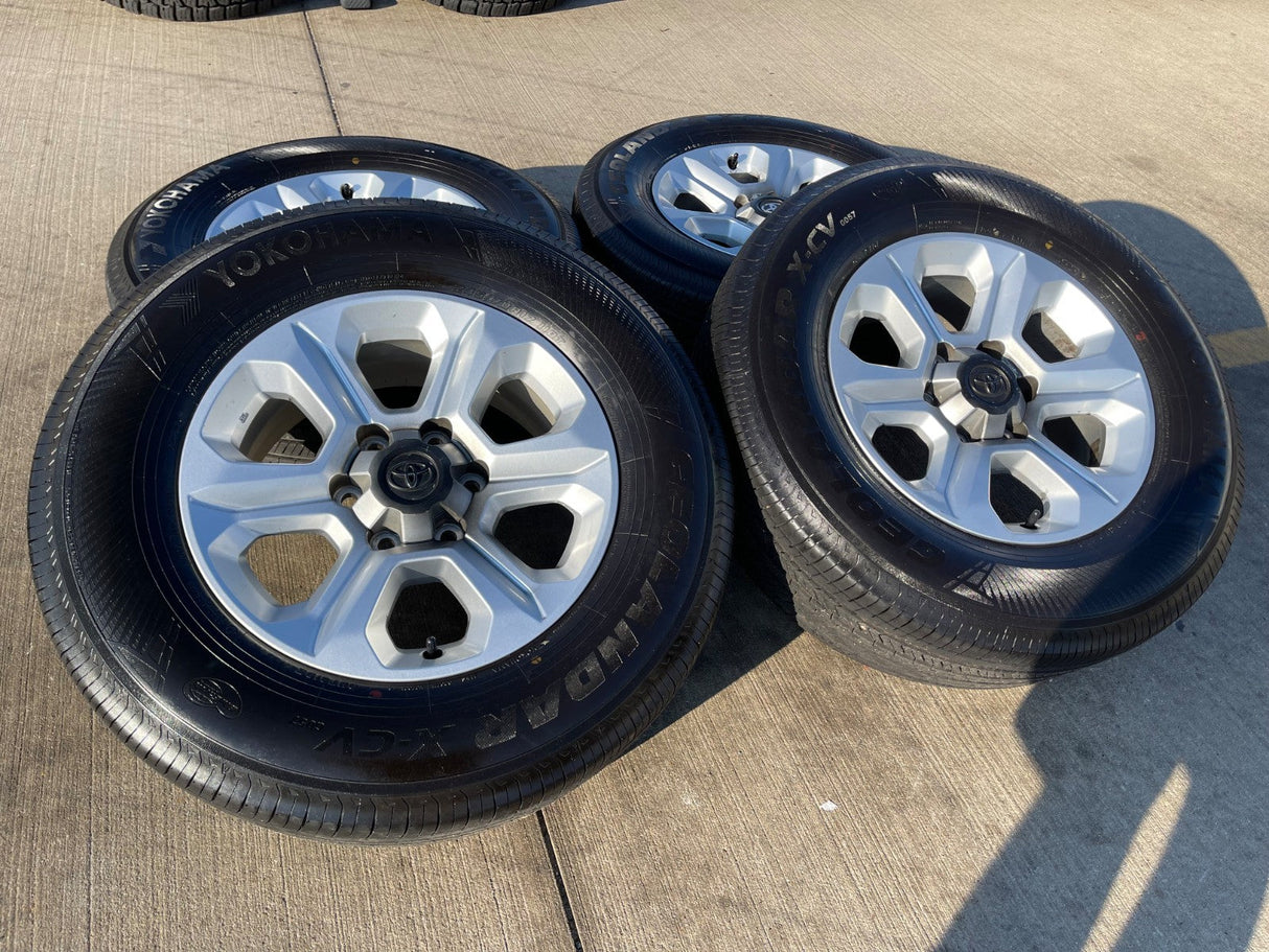 17" 4Runner Toyota Tacoma OEM wheels rims 75153 FJ YOKOHAMA NEW Texas Truck Tire