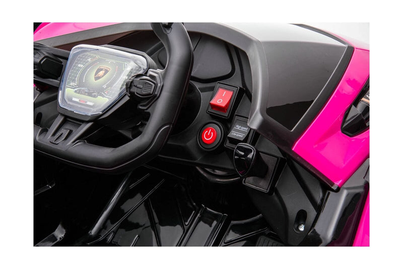 Dakott Lamborghini V12 Vision Gran Turismo Kids Ride-on Sports Car, Pin Edition