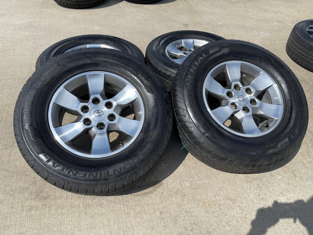 17" Toyota Tacoma 4Runner OEM 69562 wheels rims tires CONTINENTAL Texas Truck Tire