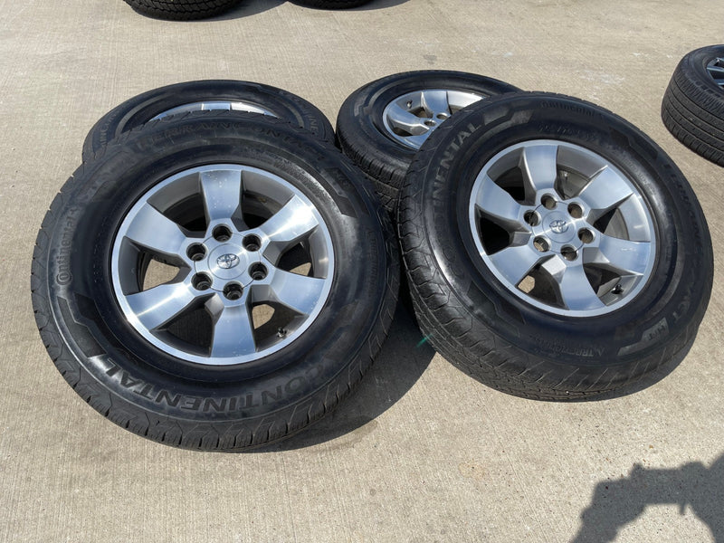 17" Toyota Tacoma 4Runner OEM 69562 wheels rims tires CONTINENTAL Texas Truck Tire