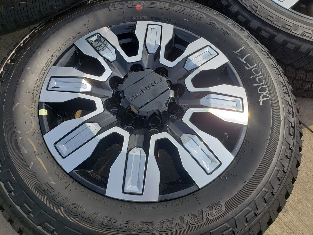20" GMC Sierra DENALI ULTIMATE 2500 3500 OEM 5958 14138 wheels rims NEW Texas Truck Tire
