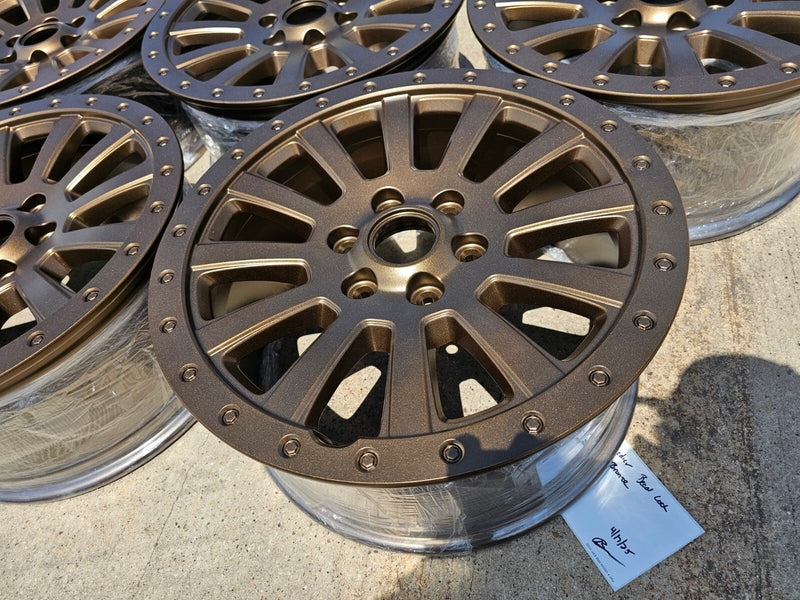 (4) 18" INEOS Grenadier OEM wheels rims Beadlock 2023 2024 2025 2026 NEW Texas Truck Tire