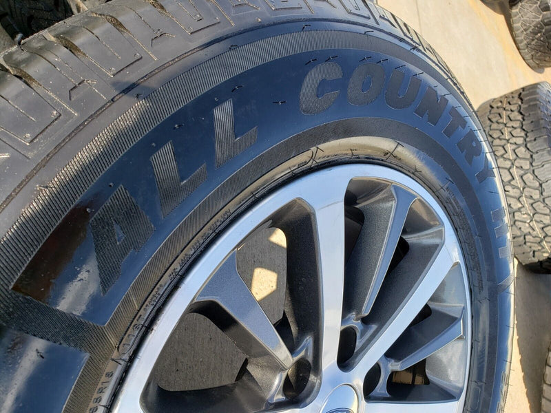 18" Ford F-150 Expedition 10142 OEM rims wheels tires 2018 2019 2020 2022 2023 Texas Truck Tire