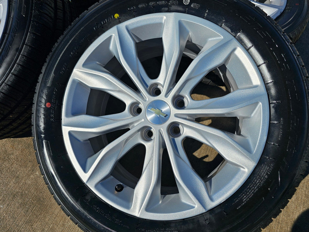 17" Chevy Malibu OEM wheels rims 5894 tires Impala GMC Terrain Equinox 5x120 Texas Truck Tire
