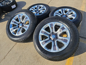 20" Dodge Ram 1500 OEM Laramie Long Horn 2678 2682 wheels rims NEW Kenda Texas Truck Tire