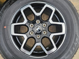 18" Ford Bronco wheels rims tires black 95213 Ranger tires BRIDGESTONE DUELER AT Texas Truck Tire