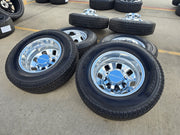 18" GMC Sierra 3500 DENALI Dually rims wheels OEM 8x210 2025 2026 MICHELIN NEW Texas Truck Tire