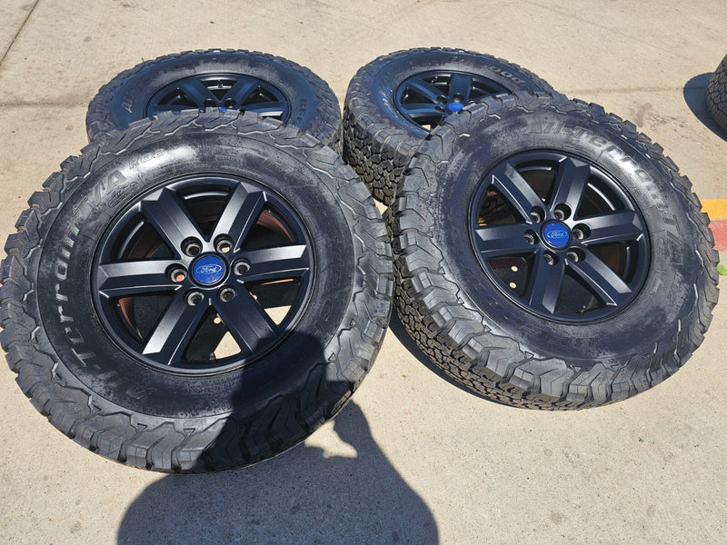 17" Ford F-150 OEM RATTLER Tremor 10339 rims wheels 2024 2025 2026 NEW Texas Truck Tire