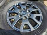 17" Toyota 4Runner Tacoma TRD OEM 94254 10637 wheels rims 2024 2025 2026 NEW Texas Truck Tire