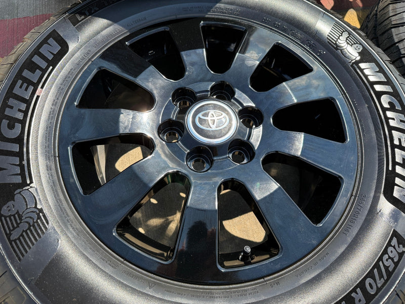 18" Toyota Land Cruiser OEM wheels rims 95952 Tundra Sequoia 2024 2025 2026 NEW Texas Truck Tire