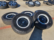 17" Ford Bronco HERITAGE Edition wheels rims white 2025 2026 GOODYEAR 35" NEW Texas Truck Tire