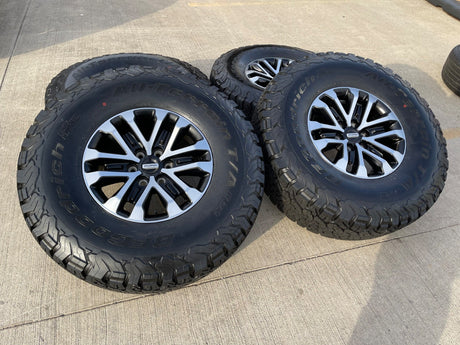 17" Ford F-150 Raptor OEM 96648 rims wheels tires BFG 37" NEW Texas Truck Tire