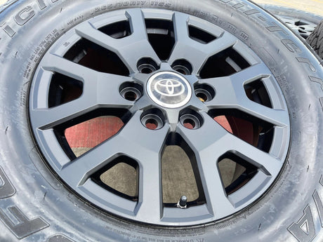 17" Toyota Tacoma 4Runner TRD OEM 10637 94254 wheels rims 2025 2026 NEW BFG Texas Truck Tire