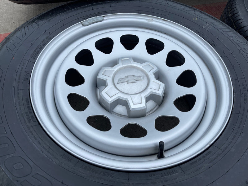 17" Chevy Silverado OEM wheels rims Tahoe Colorado 8130 GMC Canyon 2024 2025 NEW Texas Truck Tire
