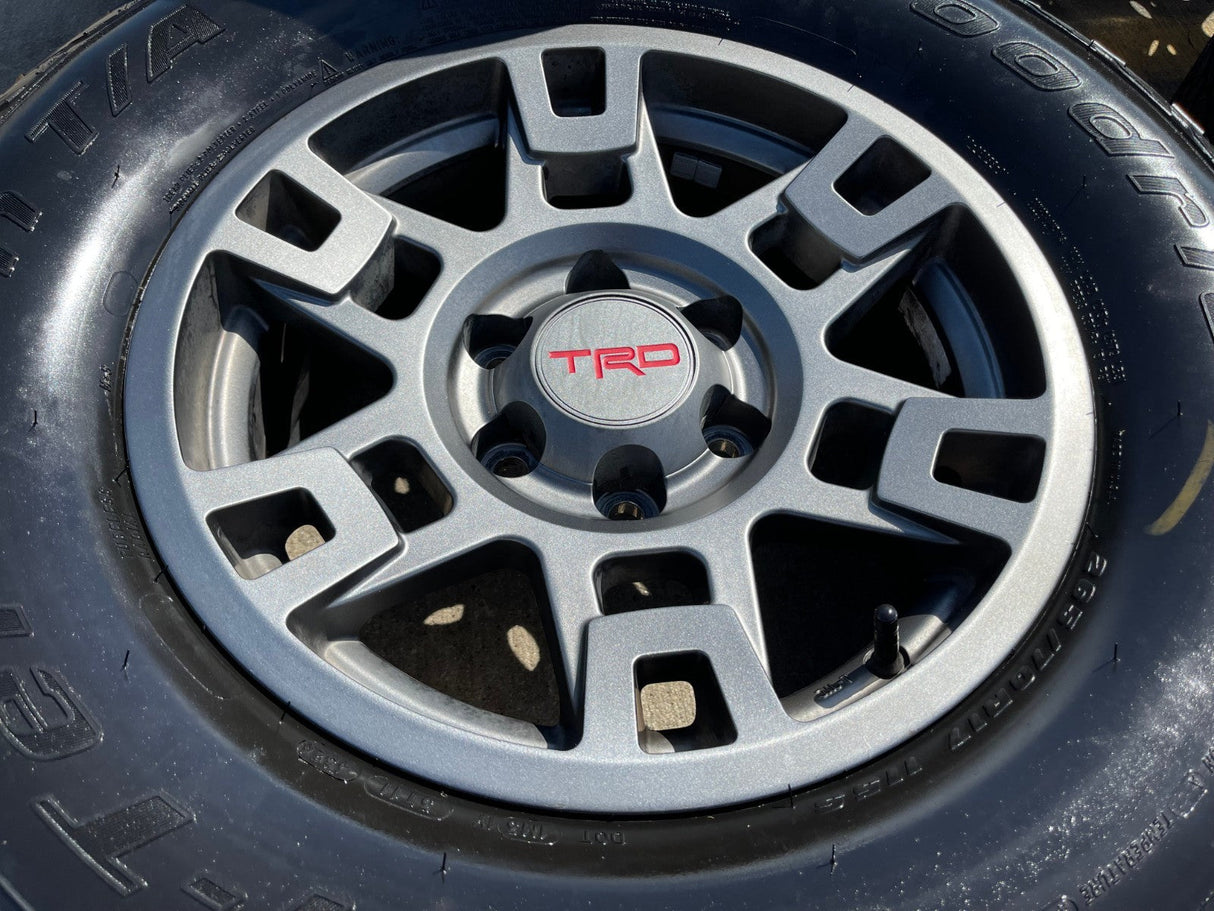 17" Toyota Tacoma 4Runner OEM wheels rims gray 75167 TRD FJ tires BFG NEW Texas Truck Tire
