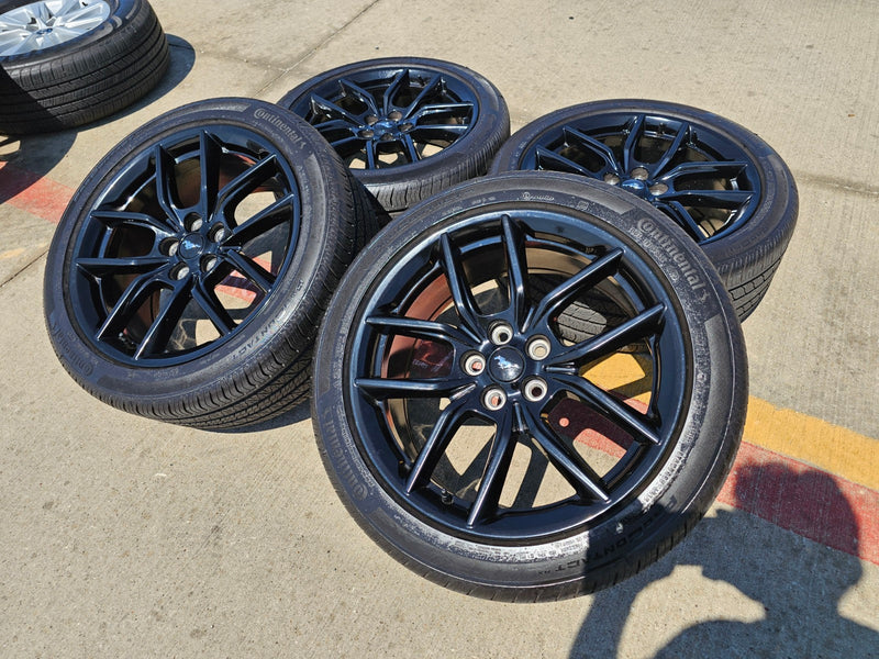 19" Ford Mustang GT Performance Track Pack OEM 10596 wheels rims 2024 2025 2026 Texas Truck Tire