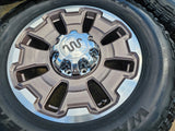20" Ford F-250 F-350 OEM 10487 LIMITED KING RANCH tan wheels rims GOODYEAR Texas Truck Tire