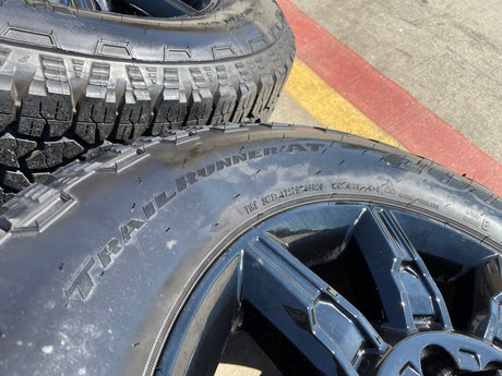 20" GMC Sierra DENALI 2500 3500 OEM 14137 5963 wheels rims Silverado 2026 NEW Texas Truck Tire