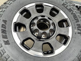 18" Ford F-250 F-350 OEM TREMOR rims wheels 10482 KENDA KLEVER R/T 33" NEW Texas Truck Tire
