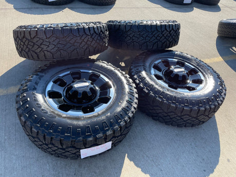 18" Ford F-250 F-350 OEM TREMOR rims wheels 10482 DURATRAC R/T 35" 2025 2026 NEW Texas Truck Tire
