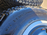 17" Ford Bronco HERITAGE Edition wheels rims white 2025 2026 GOODYEAR 35" NEW Texas Truck Tire