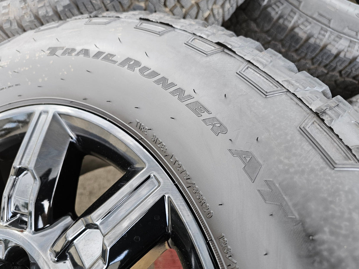20" GMC Sierra DENALI 2500 3500 OEM 14137 5963 wheels rims Silverado 2025 NEW Texas Truck Tire