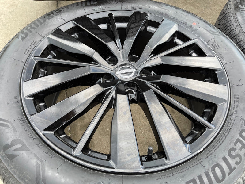 20" Nissan Murano Pathfinder Maxima FX35 FX45 QX60 OEM wheels rims 2024 2025 NEW Texas Truck Tire