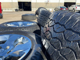 18" Ram 1500 OEM CHROME 2669 wheels rims 2021 2022 2023 2024 2025 2026 GOODYEAR Texas Truck Tire