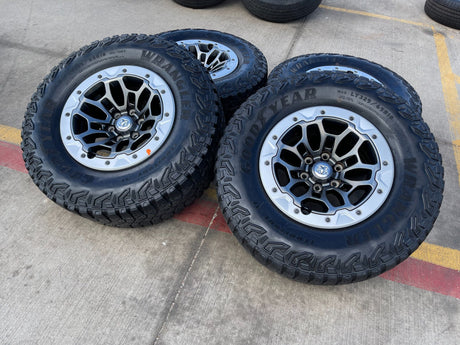 18" Dodge Ram 1500 TRX Beadlock OEM 2735 RHO wheels rims 2021 2022 2023 2024 Texas Truck Tire