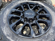 20" Chevy Silverado Trail Boss GMC AT4 2500 OEM 94030 wheels rims NEW BFG KO3 Texas Truck Tire