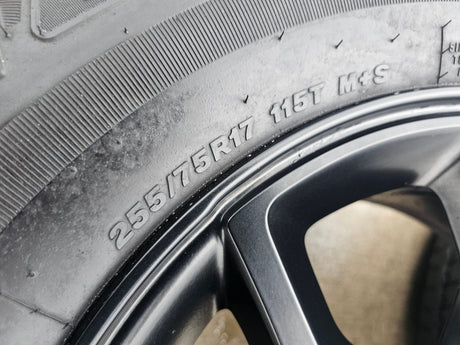 17" Jeep Wrangler Rubicon OEM 9218 wheels rims Gladiator tires DUELER A/T Texas Truck Tire