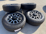 18" Ram 2500 3500 LARAMIE OEM wheels rims 2694 tires MICHELIN DEFENDER LTX M/S2 Texas Truck Tire