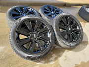 22" Lincoln Navigator OEM rims wheels Black Label 95384 10496 tires NEW Texas Truck Tire