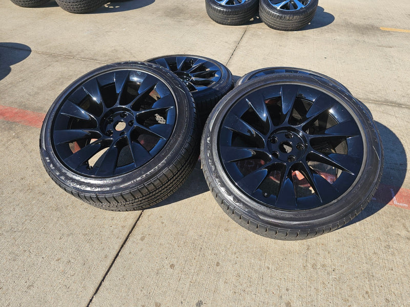 20" Tesla Model Y OEM INDUCTION wheels rims 2022 2023 2024 2025 2026 GOODYEAR Texas Truck Tire