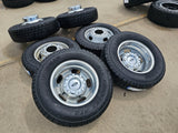 17" Ford F-350 Dually OEM 10477 10478 rims wheels 2024 2025 2026 IRONMAN A/T NEW Texas Truck Tire