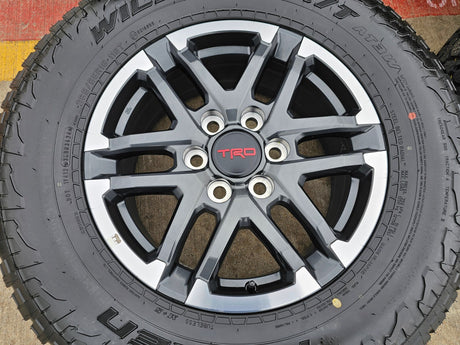 18" Toyota Tacoma TRD OEM 10641 wheels rims 2024 2025 2026 FALKEN NEW 33" Texas Truck Tire